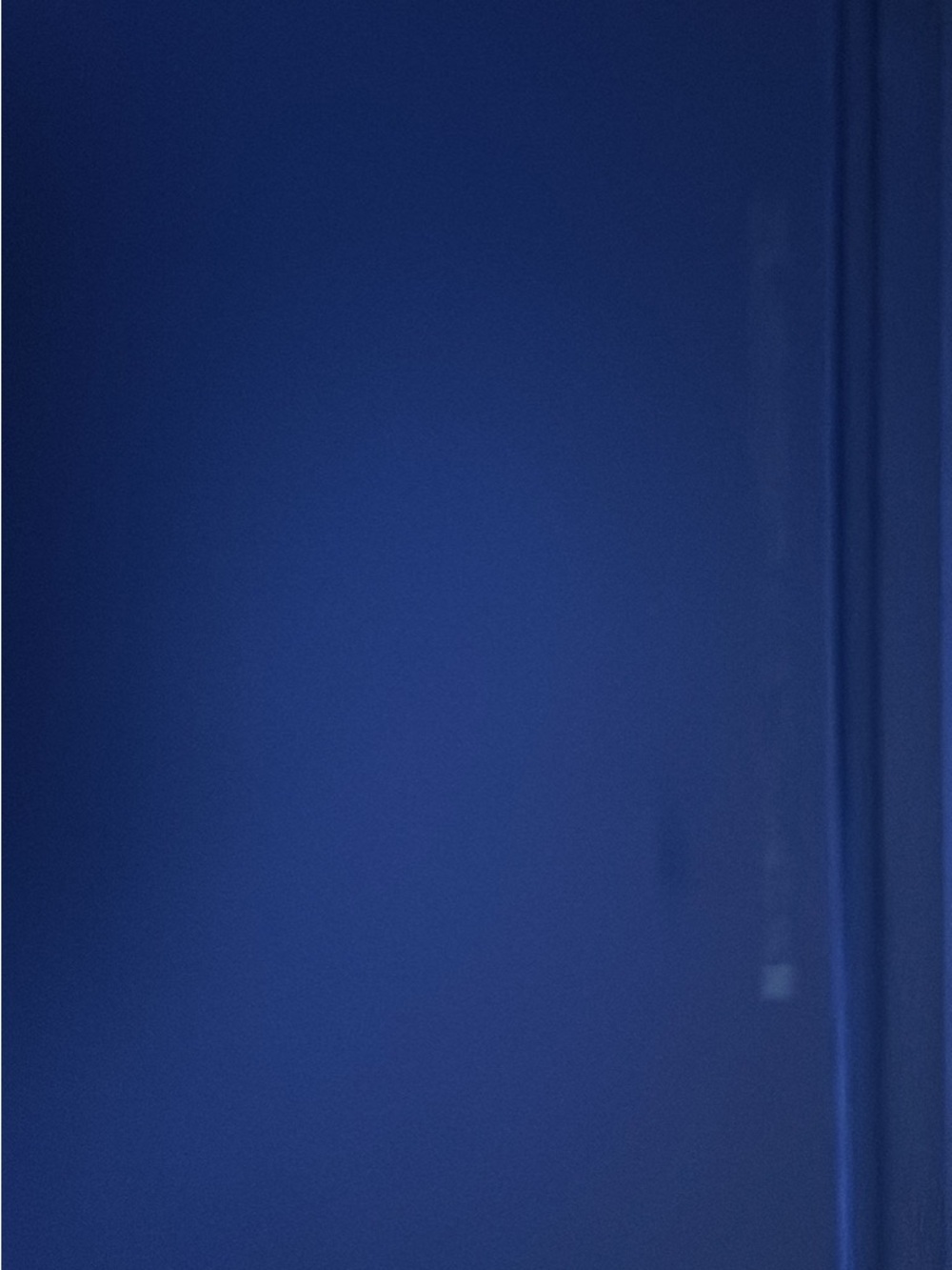 Deep Navy Blue Solid Panel